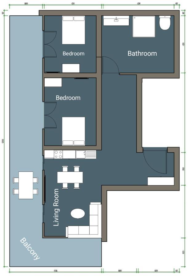 Mediterranean Stars 2 Apartment Peraía 外观 照片